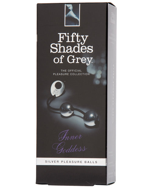 Fifty Shades - Inner Goddess Silver Metal Pleasure Balls Adult Toy Box Fifty Shades - Inner Goddess Silver Metal Pleasure Balls Adult Toy Box