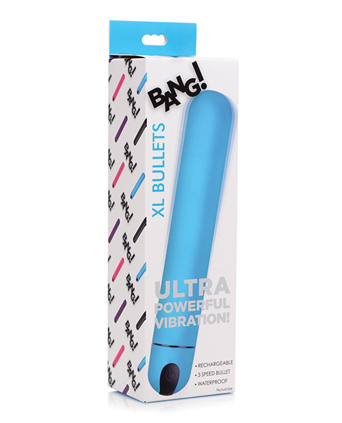 Bang! XL Vibrating Bullet - Blue Adult Toy Box Bang! XL Vibrating Bullet - Blue Adult Toy Box