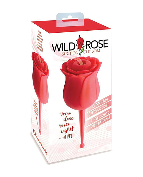 Wild Rose Le Pointe Vibrator - Red Adult Toy Box Wild Rose Le Pointe Vibrator - Red Adult Toy Box