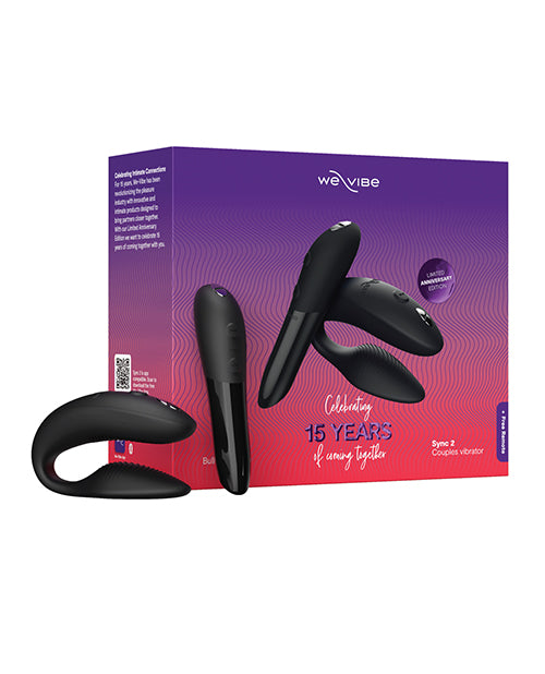 We-Vibe Sync 2 + Tango X 15 Year Anniversary Collection Adult Toy Box We-Vibe Sync 2 + Tango X 15 Year Anniversary Collection Adult Toy Box