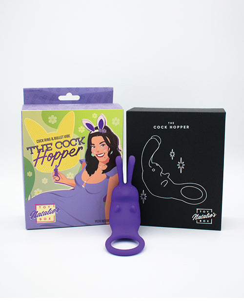 Natalie's Toy Box Cock Hopper Cock Ring & Bullet Vibe Adult Toy Box Natalie's Toy Box Cock Hopper Cock Ring & Bullet Vibe Adult Toy Box