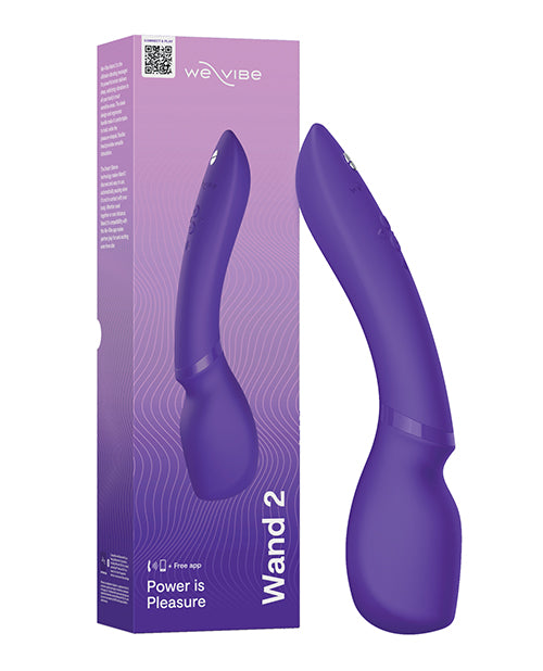 We-Vibe Wand 2 Vibrator - Purple Adult Toy Box We-Vibe Wand 2 Vibrator - Purple Adult Toy Box