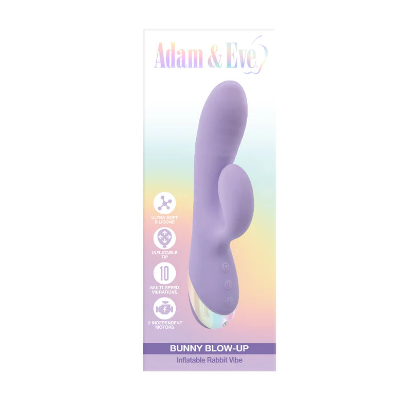 Adam & Eve Bunny Blow Up Inflatable Rabbit Vibrator Adult Toy Box Adam & Eve Bunny Blow Up Inflatable Rabbit Vibrator Adult Toy Box