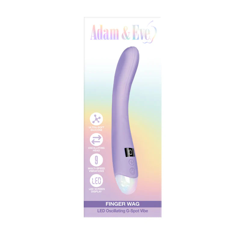 Adam & Eve Finger Wag G-Spot Vibrator Adult Toy Box Adam & Eve Finger Wag G-Spot Vibrator Adult Toy Box
