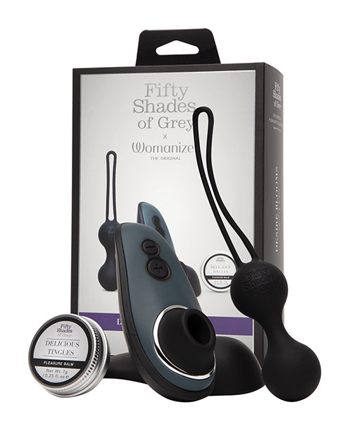 Fifty Shades Of Grey & Womanizer Desire Blooms Kit Adult Toy Box Fifty Shades Of Grey & Womanizer Desire Blooms Kit Adult Toy Box