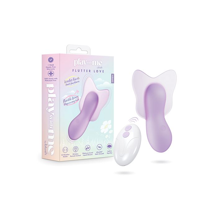 Flutter Love Clitoral Vibrator with Wireless Remote Control Adult Toy Box Flutter Love Clitoral Vibrator with Wireless Remote Control Adult Toy Box