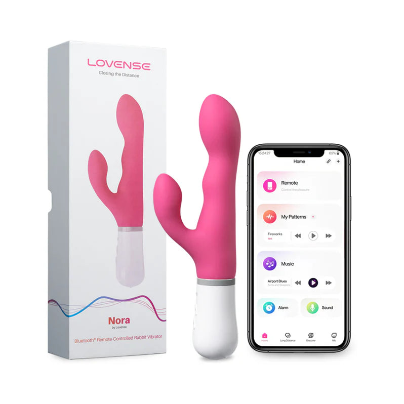 Rabbit Vibrators for Women - Lovense Nora | Adult Toy Box Rabbit Vibrators for Women - Lovense Nora | Adult Toy Box