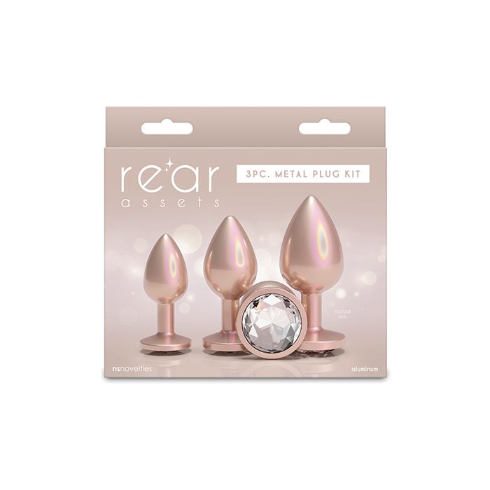 Rear Assets Metal Anal Plug Trainer Kit for Beginners Adult Toy Box Rear Assets Metal Anal Plug Trainer Kit for Beginners Adult Toy Box