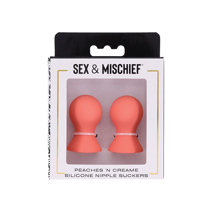 Peaches 'n CreaMe Silicone Nipple Suckers Adult Toy Box Peaches 'n CreaMe Silicone Nipple Suckers Adult Toy Box