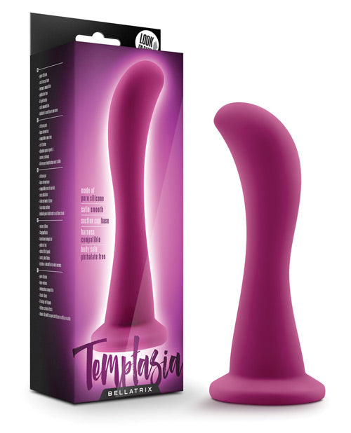 Temptasia Bellatrix Curved Dildo - Plum Adult Toy Box Temptasia Bellatrix Curved Dildo - Plum Adult Toy Box