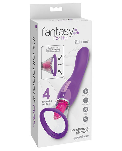 Fantasy For Her Ultimate Pleasure Dual Ended Vibrator Adult Toy Box Fantasy For Her Ultimate Pleasure Dual Ended Vibrator Adult Toy Box