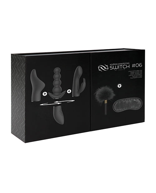 Shots Switch Pleasure Kit #6 - Black Adult Toy Box Shots Switch Pleasure Kit #6 - Black Adult Toy Box