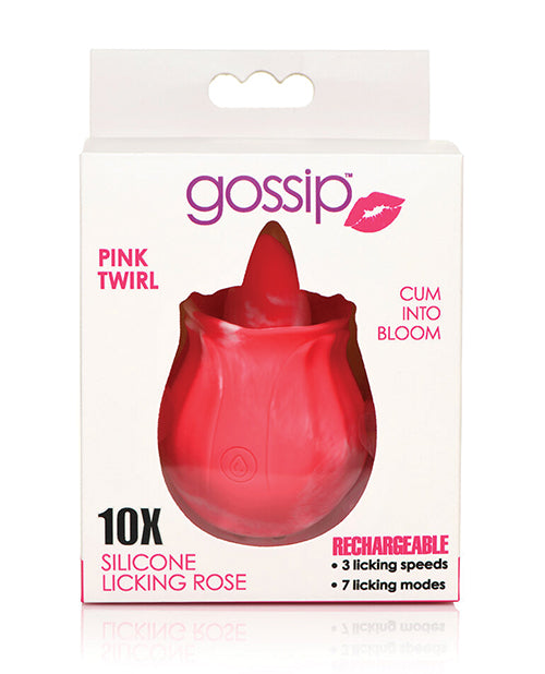 Gossip Cum Into Bloom Licking Rose Pink Twirl Adult Toy Box Gossip Cum Into Bloom Licking Rose Pink Twirl Adult Toy Box