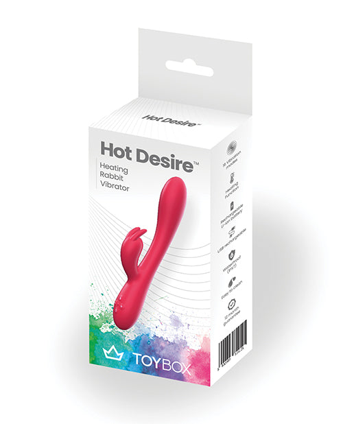 ToyBox Hot Desire Rabbit Vibrator Adult Toy Box ToyBox Hot Desire Rabbit Vibrator Adult Toy Box