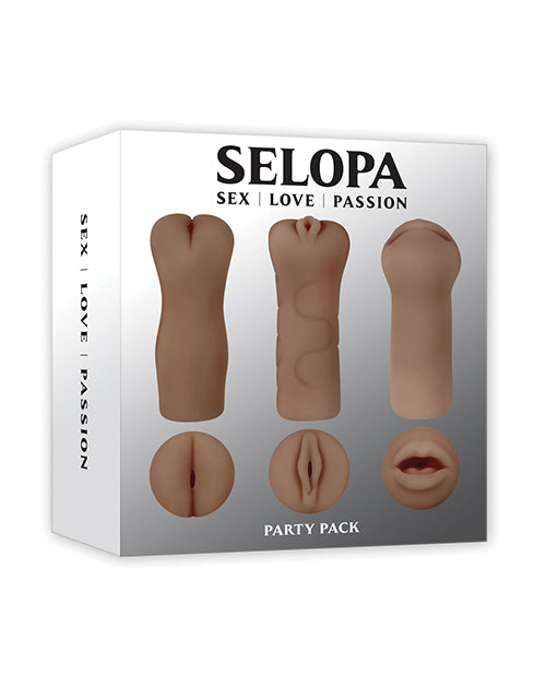 Selopa Party Pack Male Strokers Dark Adult Toy Box Selopa Party Pack Male Strokers Dark Adult Toy Box
