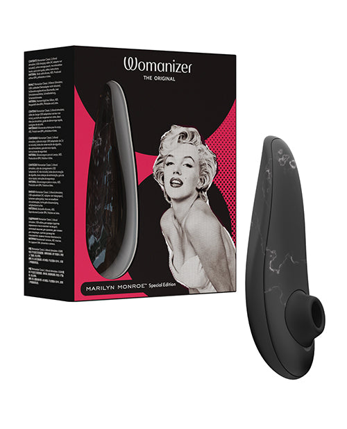Womanizer x Marilyn Monroe Classic 2 - Black Marble Adult Toy Box Womanizer x Marilyn Monroe Classic 2 - Black Marble Adult Toy Box