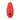 A red personal massager with a leopard print outer bumper, featuring a central nozzle and two control buttons with minus and plus signs, shown against a plain white background.