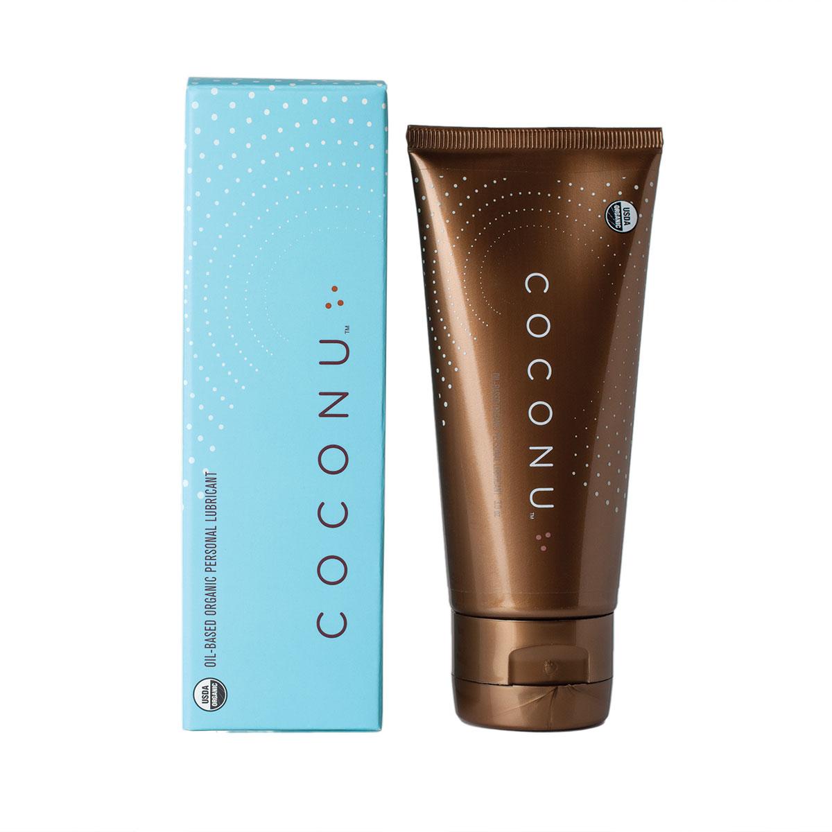 Coconu Oil-Based Organic Lubricant 3oz Adult Toy Box Coconu Oil-Based Organic Lubricant 3oz Adult Toy Box
