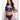 Mesh Underwire Velour Accent Bra Set - Purple O/S