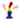 Blush Avant P1 Gay Pride Silicone Dong - Freedom