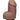 The D Fat D 6"  Dildo with Balls - Caramel