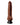 Real Feel Deluxe No. 10  10" Vibrating Dildo - Brown