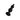 FORTO F-30 Pointer Anal Plug - Black Small