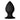 FORTO F-98 Anal Plug - Black Large