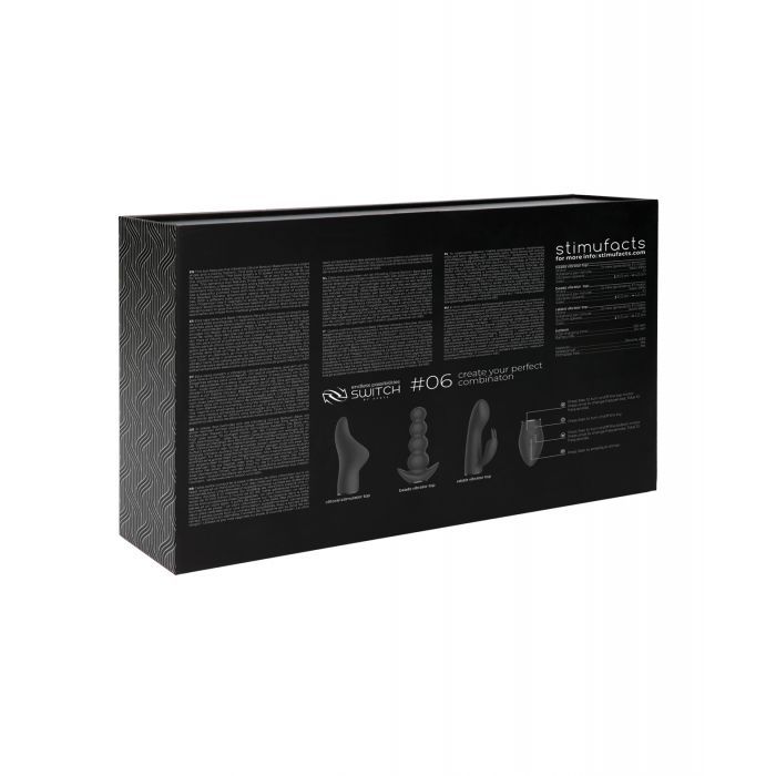 Shots Switch Pleasure Kit #6 - Black Adult Toy Box Shots Switch Pleasure Kit #6 - Black Adult Toy Box