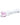 Glas 8" Sweetheart Glass Dildo - Pink/Clear