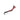 Saffron Flogger - Red/Black