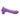 Lollicock 7" Silicone Dildo with Balls - Grape