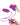 Suction & Vibro Bullets - Fuchsia