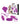 Suction & Vibro Bullets - Fuchsia