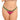 Trippy 3 Pack Thongs Assorted Colors Queen