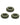 Sport Fucker Chubby Cockring Pack of 3 - Army Green