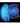 Oxballs Glowhole 2 Hollow Buttplug Large - Blue Morph