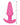 Bang! 21X Vibrating Silicone Butt Plug - Pink