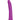 RealRock 10" Slim Dildo Glow in the Dark - Neon Purple