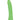 RealRock 7" Slim  Dildo Glow in the Dark - Neon Green