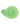 RealRock 7" Slim  Dildo Glow in the Dark - Neon Green
