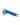 Lollicock 7" Glow In The Dark Silicone Dildo & Balls - Blue