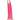 Lollicock 7" Glow In The Dark Silicone Dildo - Pink