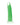 Lollicock 7" Glow In The Dark Silicone Dildo - Green