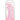 RealRock Crystal Clear 8" Straight Dildo - Pink