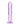 RealRock Crystal Clear 8" Straight Dildo - Purple