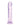 RealRock Crystal Clear 8" Straight Dildo - Purple