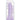 RealRock Crystal Clear 9" Straight Dildo - Purple