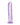 RealRock Crystal Clear 9" Straight Dildo - Purple