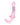 RealRock Crystal Clear 6" Strapless Strap-On - Pink